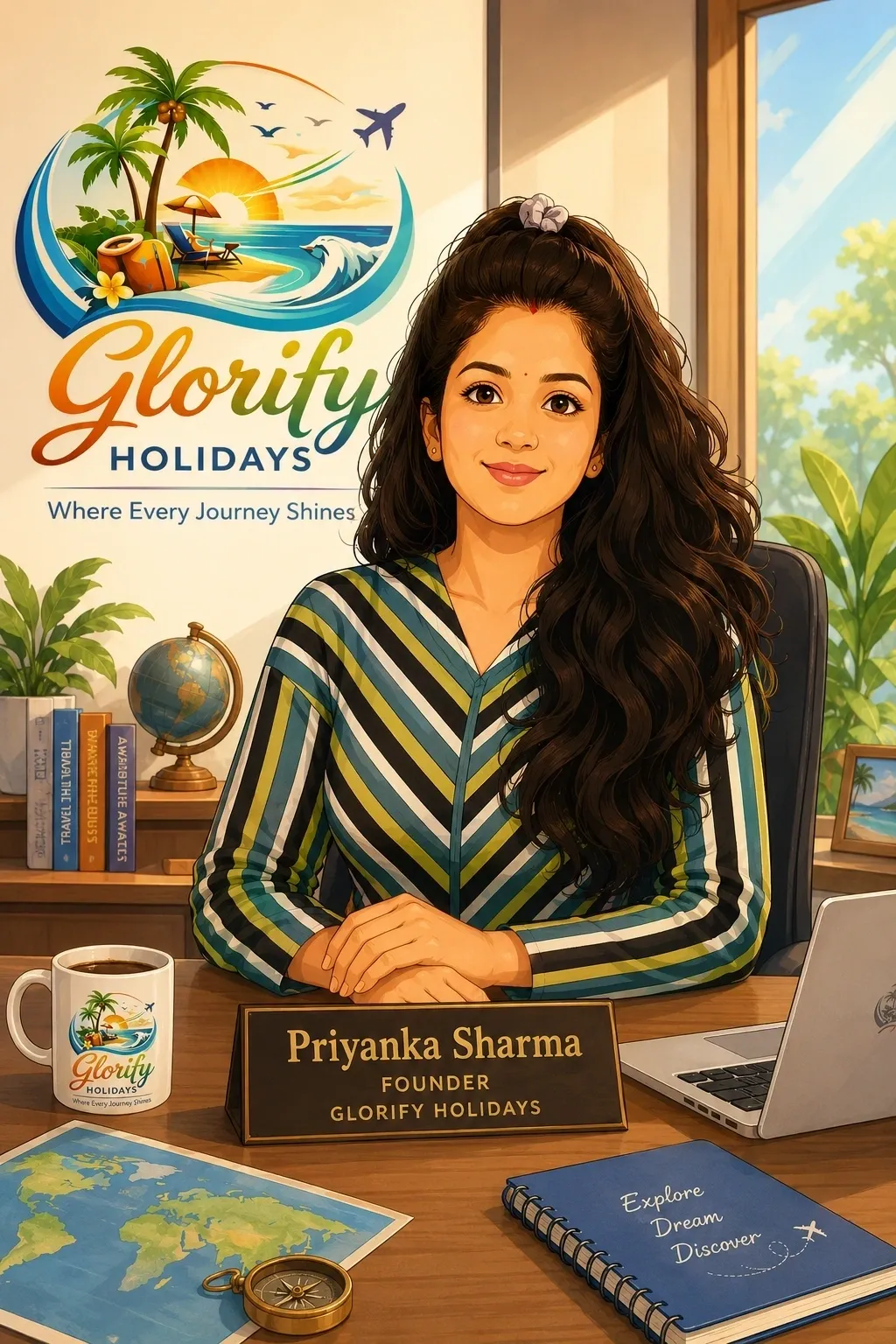 Priyanka Sharma, Founder of Glorify Holidays